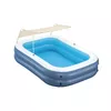 Bestway Summer Bliss надувной семейный бассейн с тентом 2,54×1,78×1,40 м Photo 2