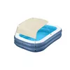 Bestway Summer Bliss надувной семейный бассейн с тентом 2,54×1,78×1,40 м Photo 3