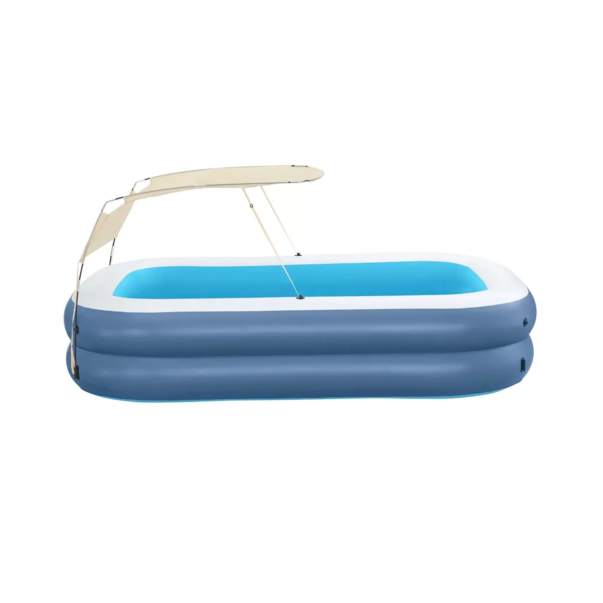 Bestway Summer Bliss надувной семейный бассейн с тентом 2,54×1,78×1,40 м Photo 4