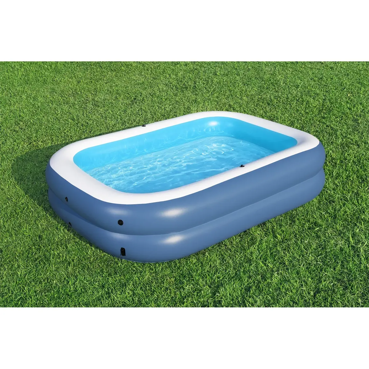 Bestway Summer Bliss надувной семейный бассейн с тентом 2,54×1,78×1,40 м Photo 5