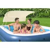 Bestway Summer Bliss надувной семейный бассейн с тентом 2,54×1,78×1,40 м Photo 9