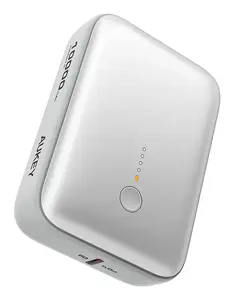 Power bank AUKEY Spark Mini 10000 mAh – 1×USB‑C, 1×USB‑A, Power Delivery, 15 W total