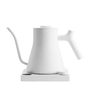 Electric kettle FELLOW Stagg EKG PRO 1 L white matte – adjustable temp 40–100°C, 1200 W, 0.9 L tank
