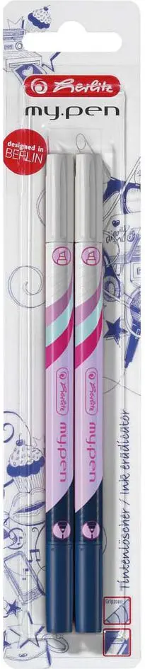 HERLITZ My.Pen capped gel pen (blue) 2 pcs Photo 5