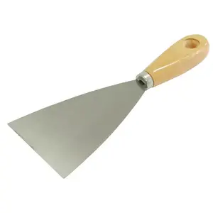 Putty knife MEGA 30 mm with wooden handle, model 31030