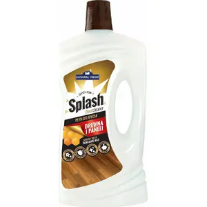 Koka un paneļu tīrīšanas līdzeklis Splash 1 l — šķidrums koka virsmu un paneļu mazgāšanai
