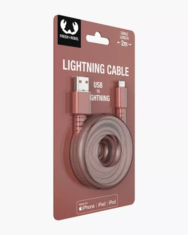 Кабель fresh `n rebel Lightning–USB-A 2ULC200SR 2 м Photo 3