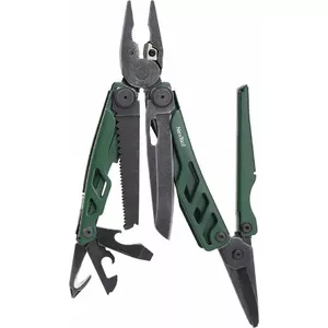 Multitool flagship pro ne20278-green — compact multi-function survival tool, pliers, knife, screwdrivers