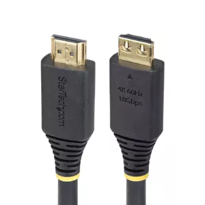HDMI Cable StarTech.com HDMI2-CABLE-GRIP-15F 4.5m 4K 60Hz 18Gbps