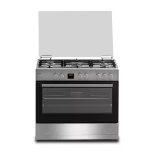 Gas-electric cooker MPM MPM-93-KGM-33 90 cm stainless steel, Energy class A