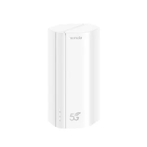 Tabletop router TENDA 5G01 Dual-band 2.4/5 GHz Wi‑Fi 6, 2200 Mbps, 2x Gigabit LAN, 5G/4G SIM (NanoSIM), internal 6 antennas
