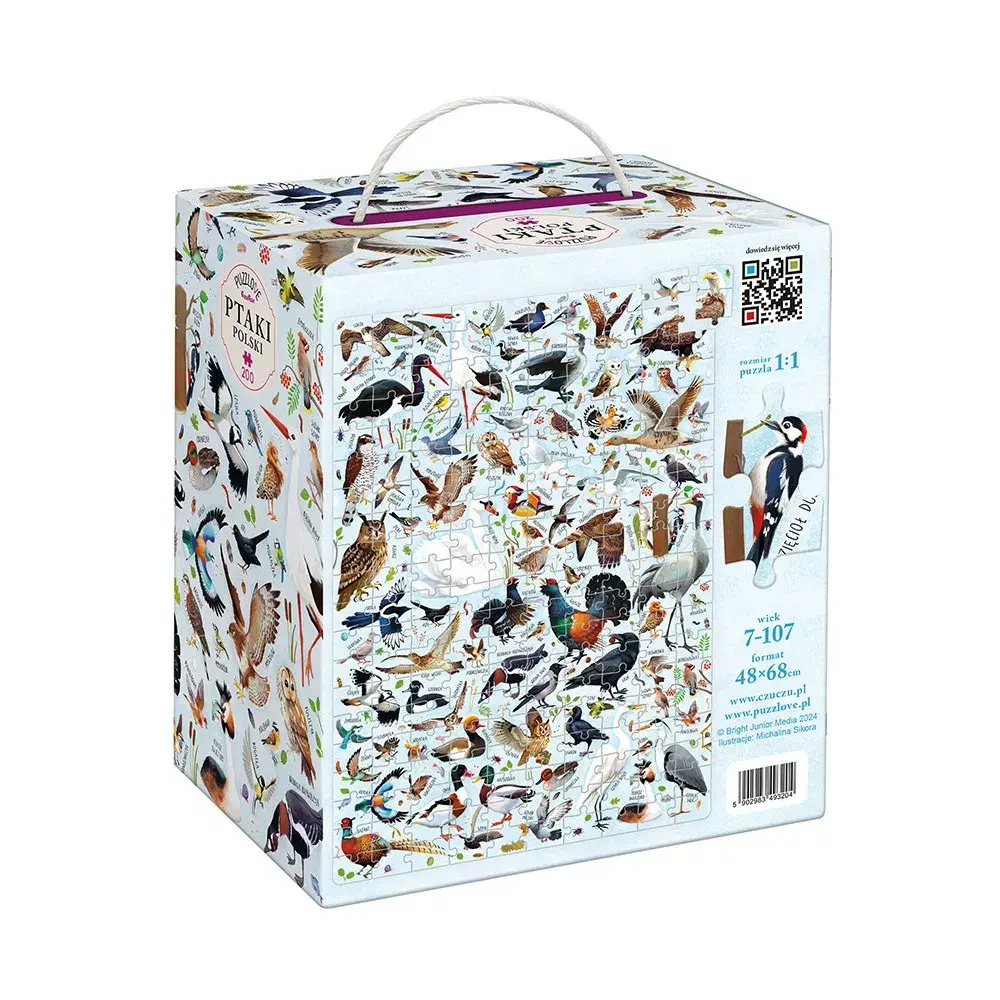 Puzlis CzuCzu Puzzlove Birds — 200 detaļas Photo 6
