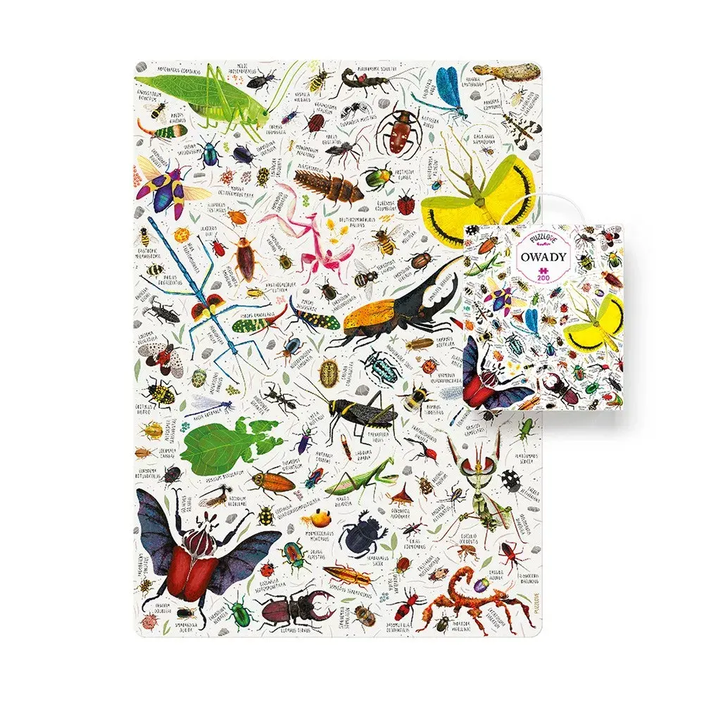 Пазл CzuCzu Puzzlove Insects 200 элементов 3631 Photo 7