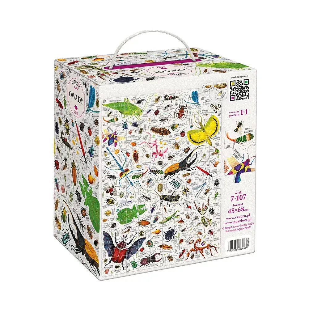 Пазл CzuCzu Puzzlove Insects 200 элементов 3631 Photo 8