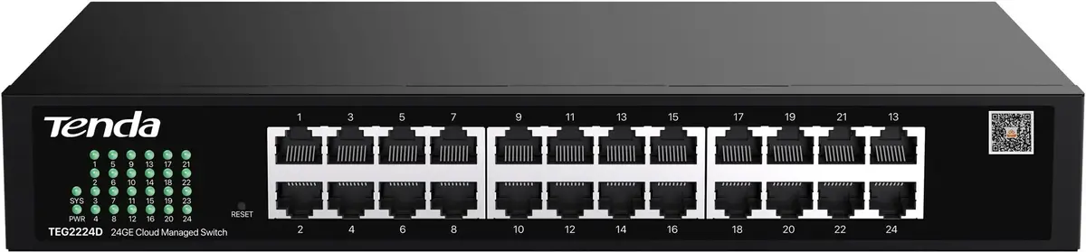 TENDA TEG2224D L2 коммутатор 24x Gigabit Photo 4
