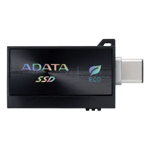 SSD ADATA 512GB Black USB Type-C 3.2 Gen 2 SC730