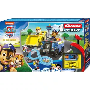 CARRERA Трек Racetrack First Paw Patrol On the Double 2.9 м – игровой гоночный трек для машинок