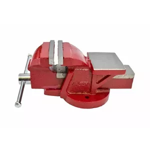 Soliņu mēles (bench vise) AWTools AW24222 — čuguns, žokļa platums 4 collas
