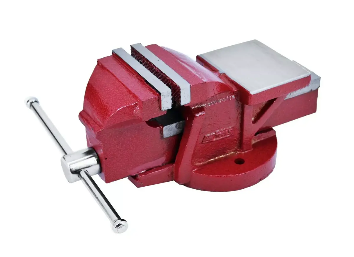 Bench vise AWTools AW24222 — 4-inch cast iron Photo 5