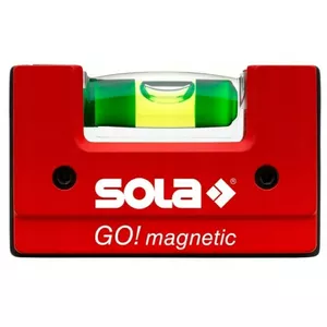 SOLA Spirit Level GO! Clip Magnetic - compact magnetic spirit level by SOLA
