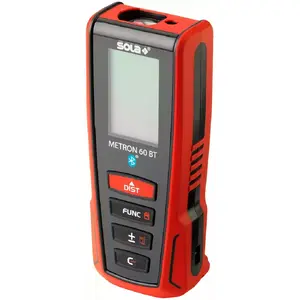 Laser rangefinder SOLA METRON 60 BT, Bluetooth, model 71027101, up to 60 m measuring range