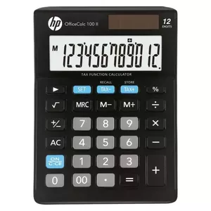 Desktop calculator HP HP-OC 100 II — 12-digit display, black