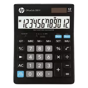 Calculator HP OC 200 II, 12-digit display, black