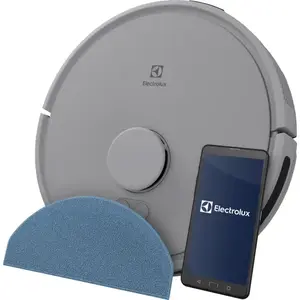 Робот-пылесос Electrolux ER71HW1UG Серый 0.28 л Лидар 175 мин Время работы 72 дБ