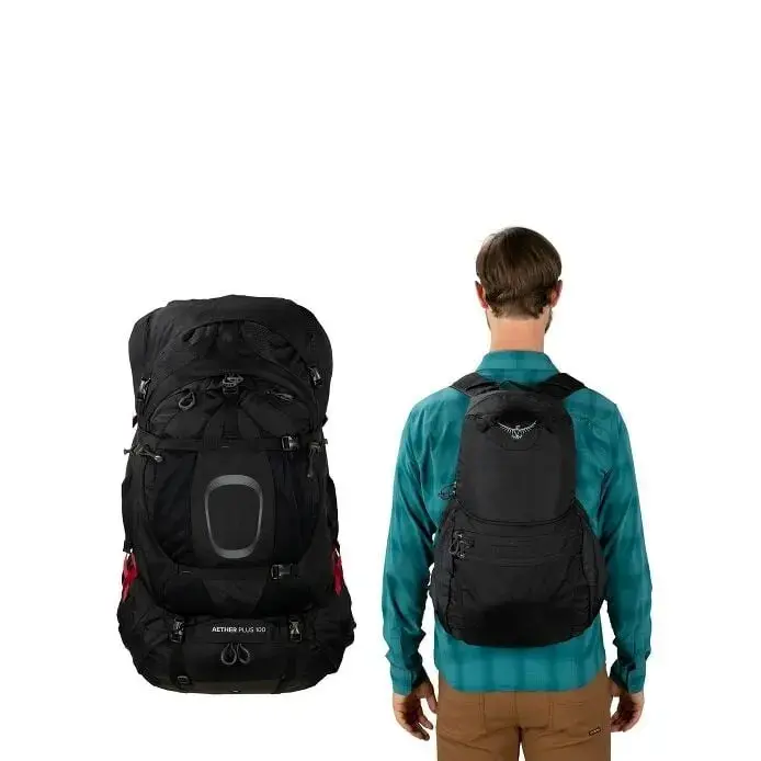 Osprey Aether Plus 85 треккинговый рюкзак L/XL Photo 3