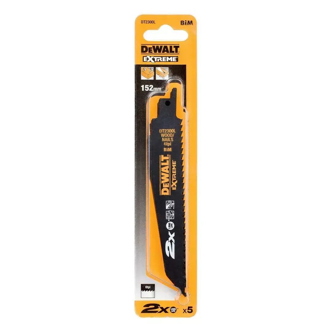 DeWalt DT2300L-QZ набор полотен, 5 шт. Photo 4