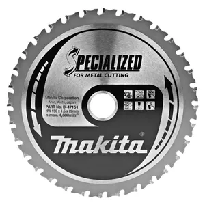 Дисковая пилка Makita B-47036, 150x20 мм, 32 зуба