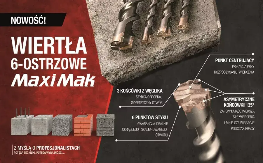 Urbja gals Makita SDS‑MAX 22 x
