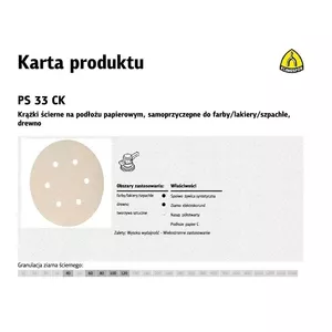 Putty Krause K.PUCK 150 PS33CK 60 OTW GLS3 – pack of 100