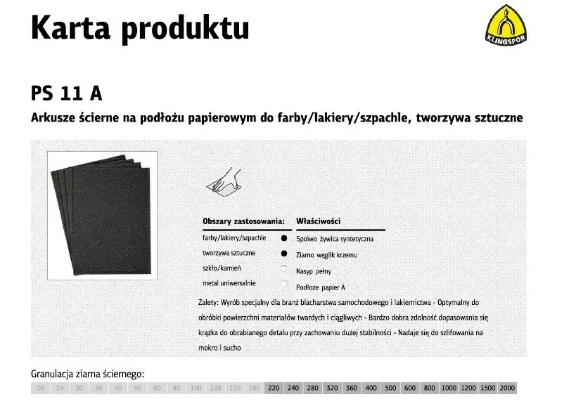 Наждачная бумага 3M P1500 PS11A 50 шт Photo 2