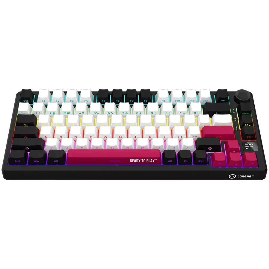 LORGAR KBP7075W беспроводная механическая клавиатура Photo 3