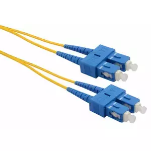 Fiber optic patch cable SOLARIX 70234129 9/125 SC UPC to SC UPC 2 m duplex