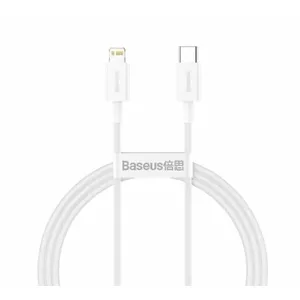 Data cable Baseus Superior USB-C to Lightning 1 m 20W White