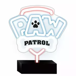 Decorative LED Neon Stand forever Paw Patrol Logo GSM189324 – LED neon sign on stand