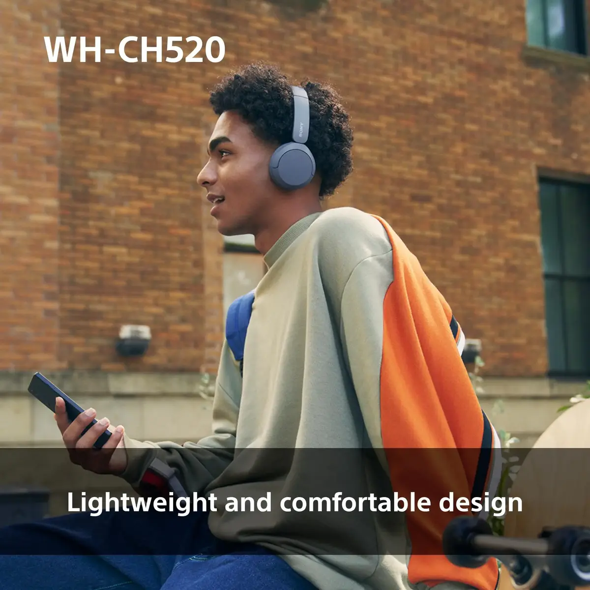 Austiņas Sony WHCH520P.CE7 Photo 4