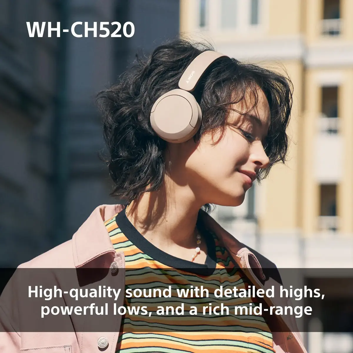 Наушники Sony WHCH520Y.CE7 Photo 3