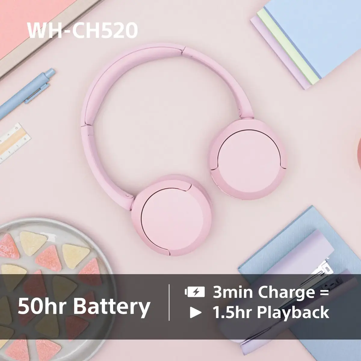 Наушники Sony WHCH520Y.CE7 Photo 5