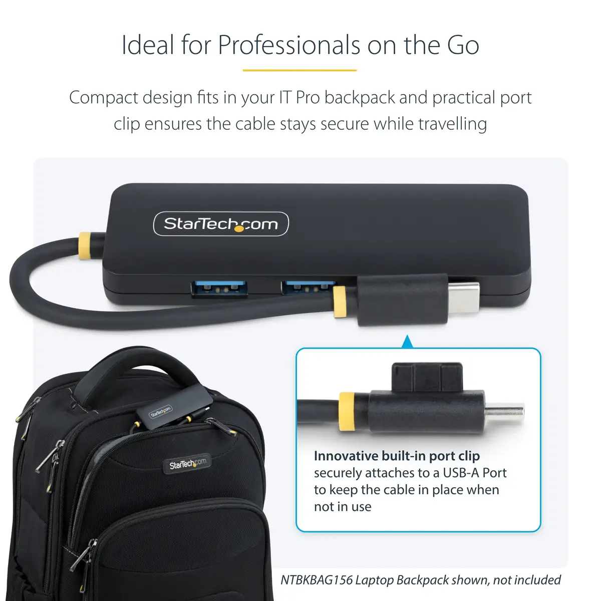 StarTech H5C4A-USB-HUB 4-портовый USB-C концентратор Photo 8