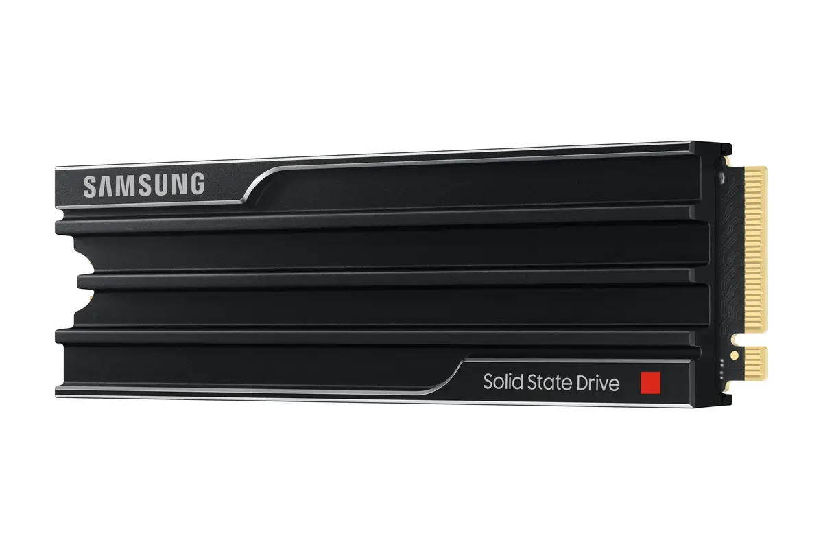 Samsung 9100 PRO Heatsink PCIe 5.0 NVMe M.2 SSD Photo 4