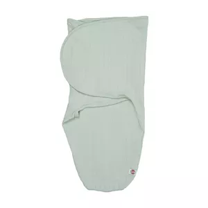 Пелёнка‑кокон LODGER Bundler Solid Peppermint BN 104 — хлопковая для новорождённых
