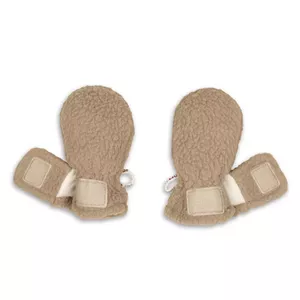 Bērnu cimdi LODGER MTT 630 Teddy bēšā krāsā 0–12 mēn.