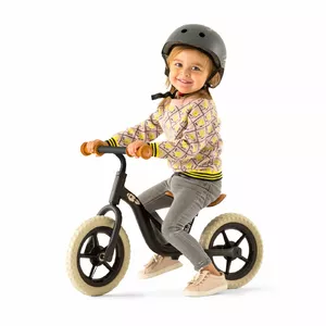 Balansa velosipēds Chillafish Charlie 10" melns — no 1,5 līdz 4 gadiem