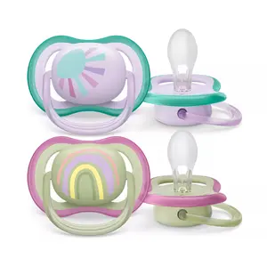 Bērnu knupis Philips AVENT SCF085/59 ultra air — klasiskā ortodonta silikona zīle