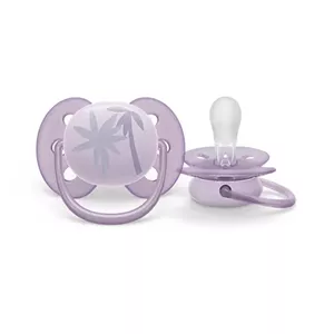 Knupītis Philips Avent Ultra Soft Deco 0–6 mēn., 1 gab., meitenēm