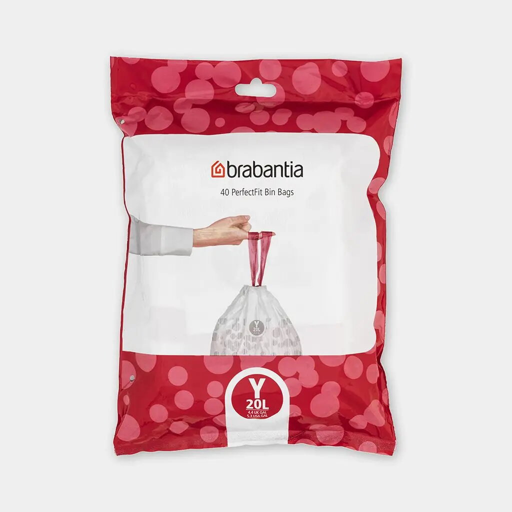 Brabantia 138263 20 L baltu plastmasas