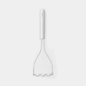 Traditional potato masher BRABANTIA 250484 — stainless steel, satin finish